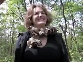 Fat Mature Mom Picked Up And Fucked In The Woods
